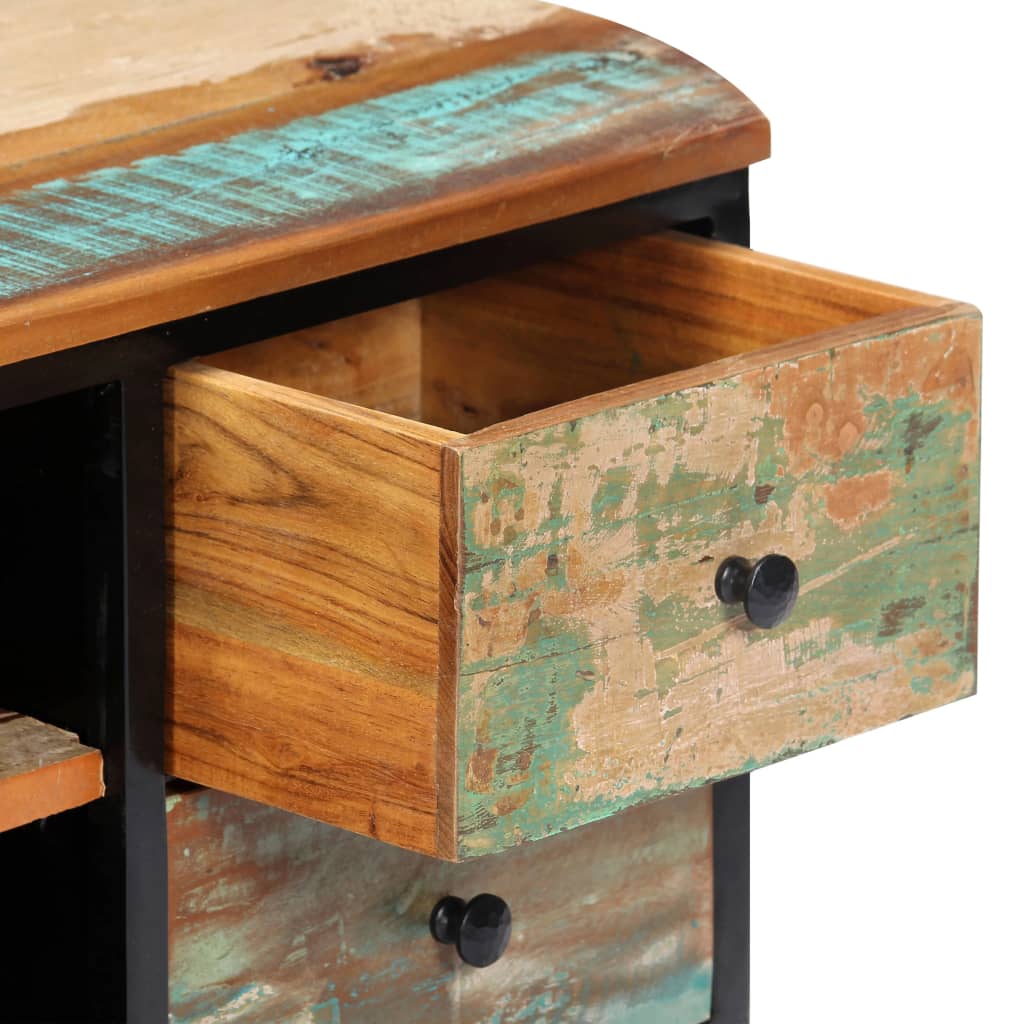Tömör újrahasznosított fa tv-szekrény 120 x 30 x 45 cm Tömör újrahasznosított fa tv-szekrény 120 x 30 x 45 cm
