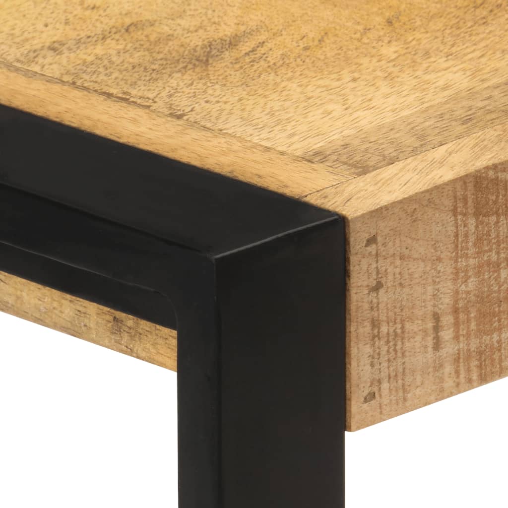 Tömör mangófa kisszekrény 120 x 30 x 75 cm