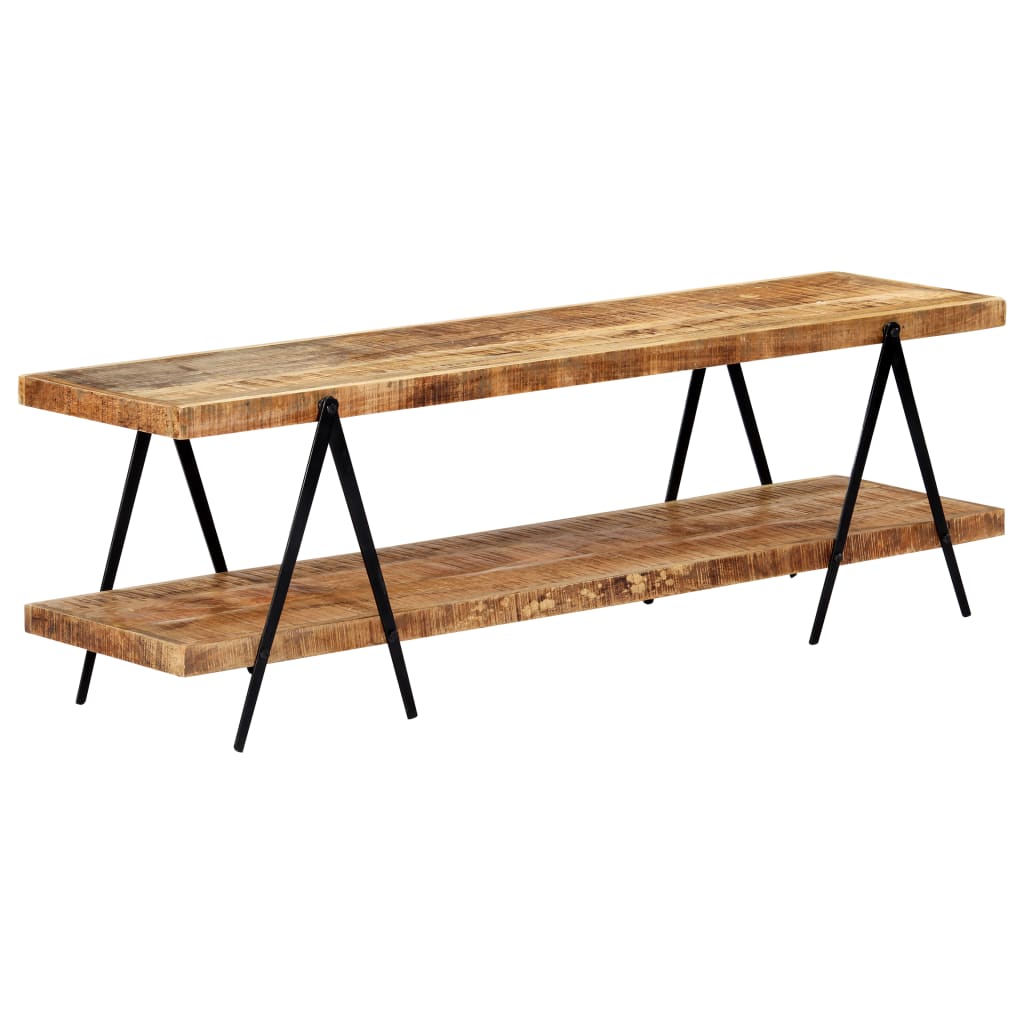 Tömör mangófa tv-szekrény 160 x 40 x 50 cm