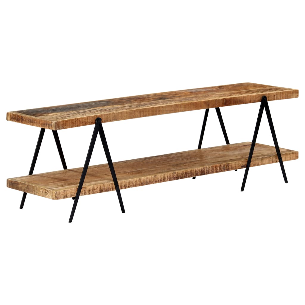 Tömör mangófa tv-szekrény 160 x 40 x 50 cm