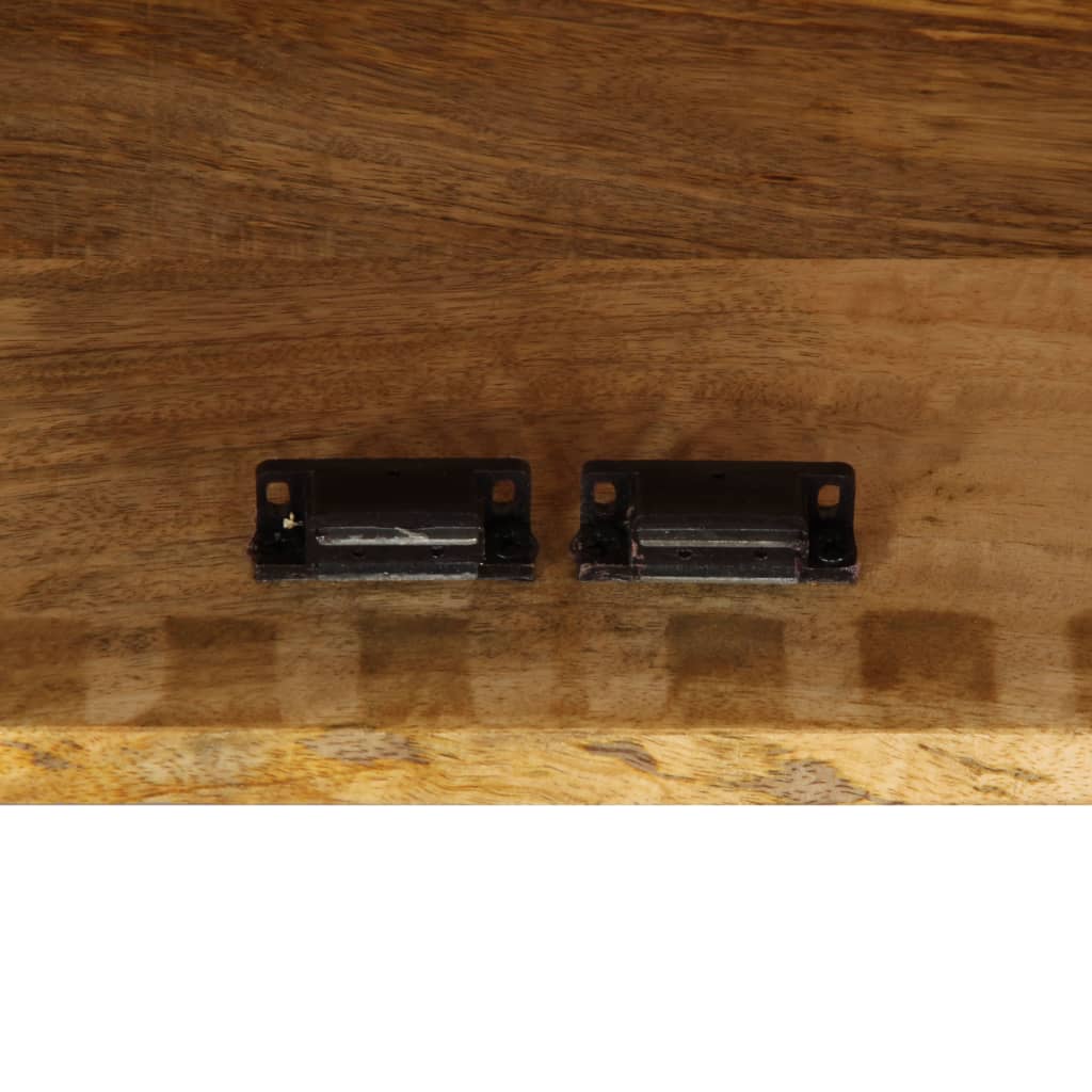 Tömör mangófa tv-szekrény 90 x 30 x 40 cm