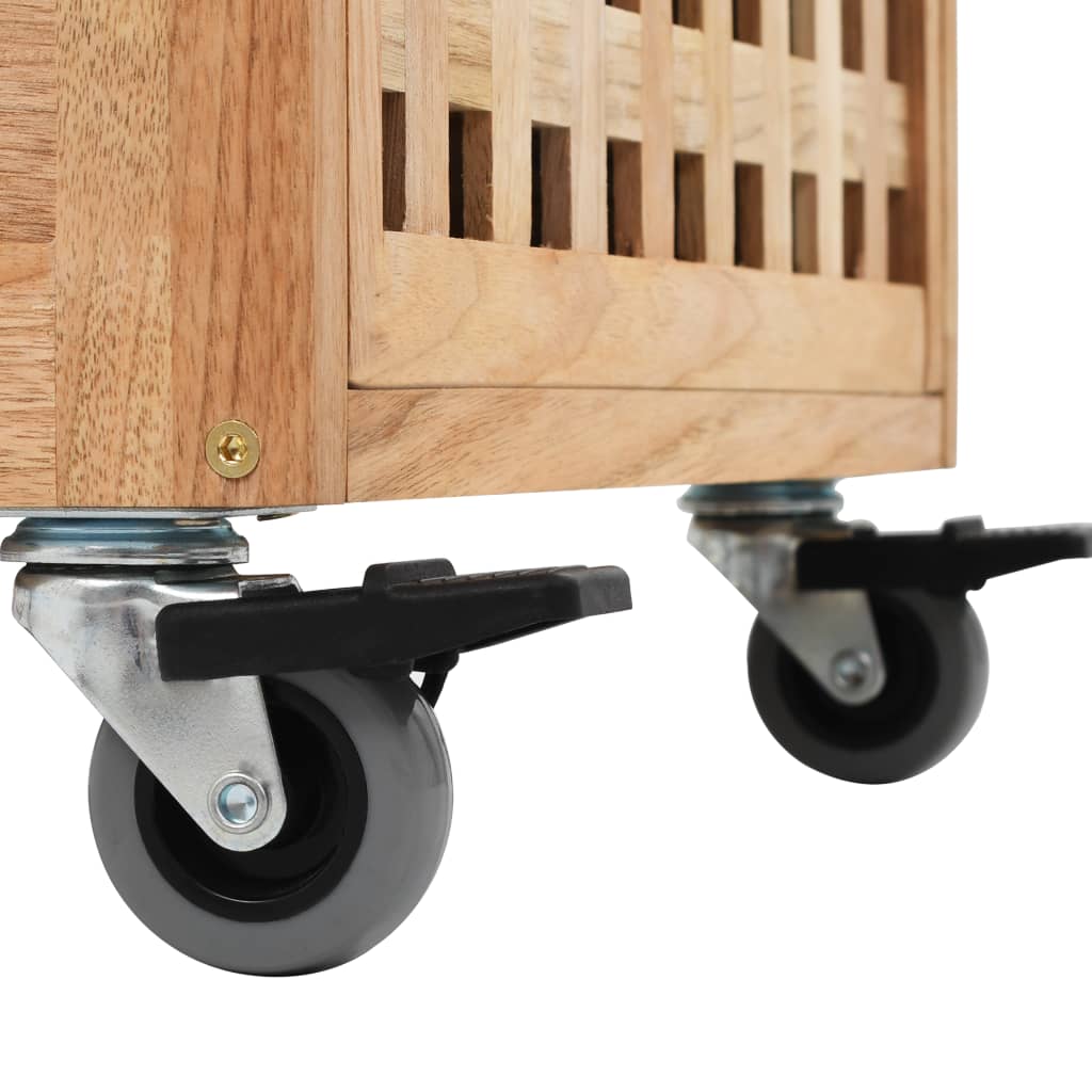 Tömör diófa fürdőszobai szekrény 41 x 41 x 91 cm