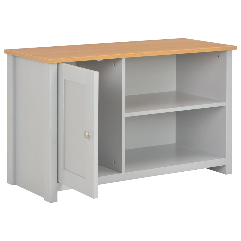 Szürke tv-szekrény 95 x 39 x 58 cm