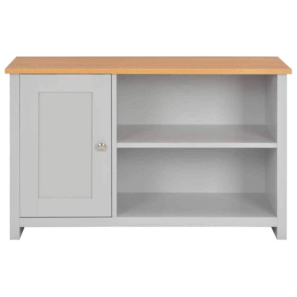 Szürke tv-szekrény 95 x 39 x 58 cm