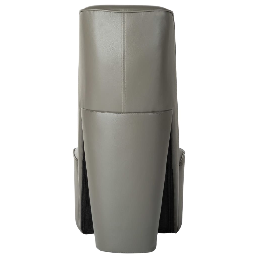 Szürke magas sarkú cipő formájú műbőr szék