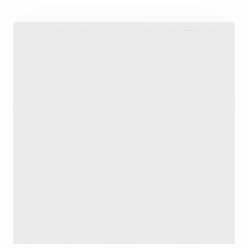 Fehér forgácslap tv-szekrény 120 x 40 x 40 cm