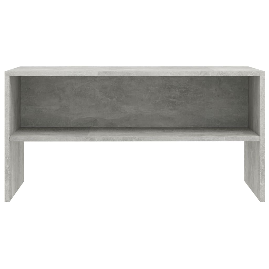 Betonszürke forgácslap tv-szekrény 80 x 40 x 40 cm