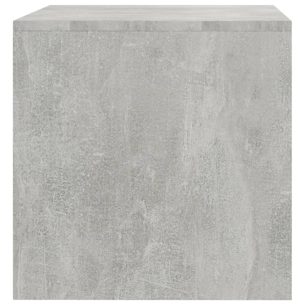 Betonszürke forgácslap tv-szekrény 80 x 40 x 40 cm