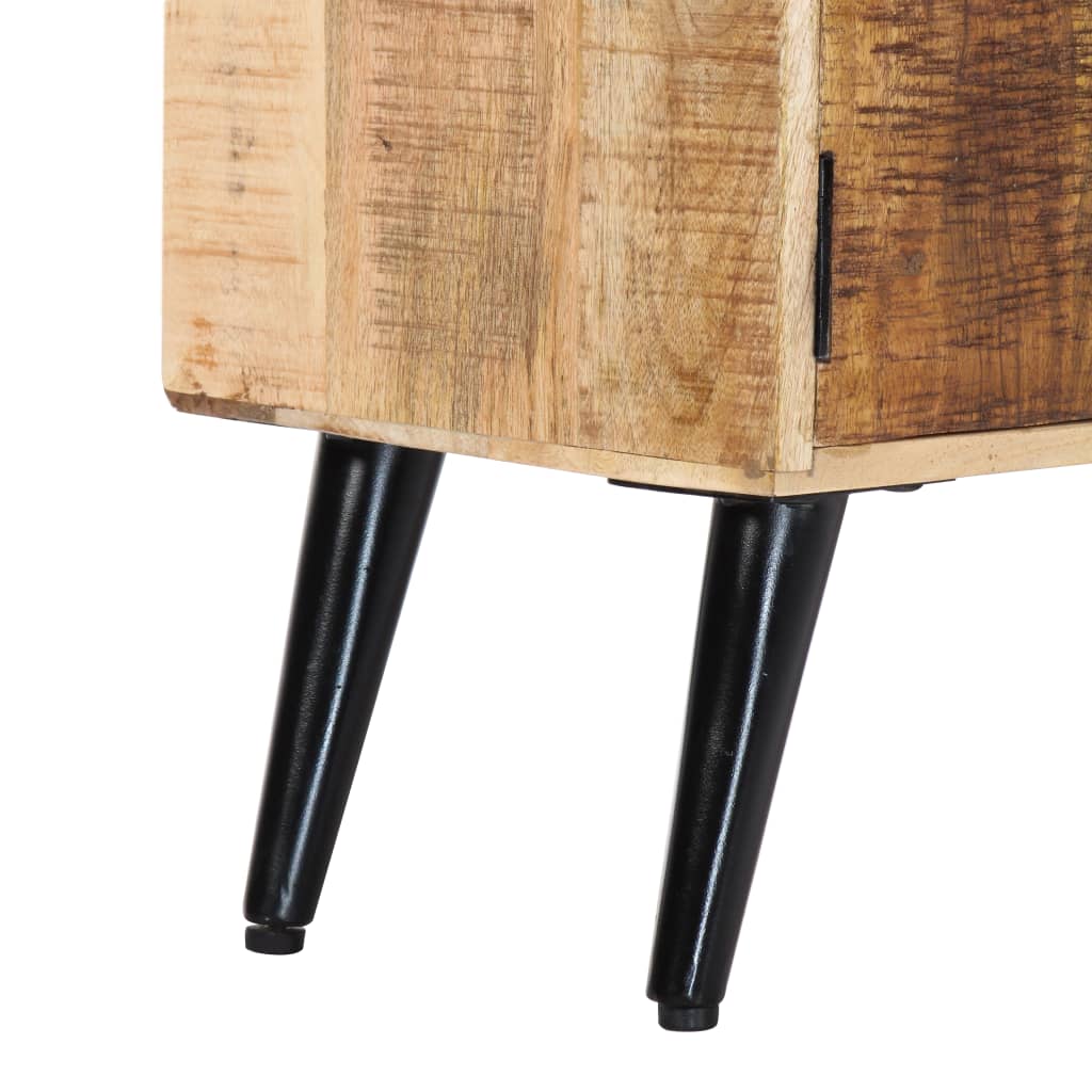 Tömör mangófa tv-szekrény 115 x 30 x 47 cm