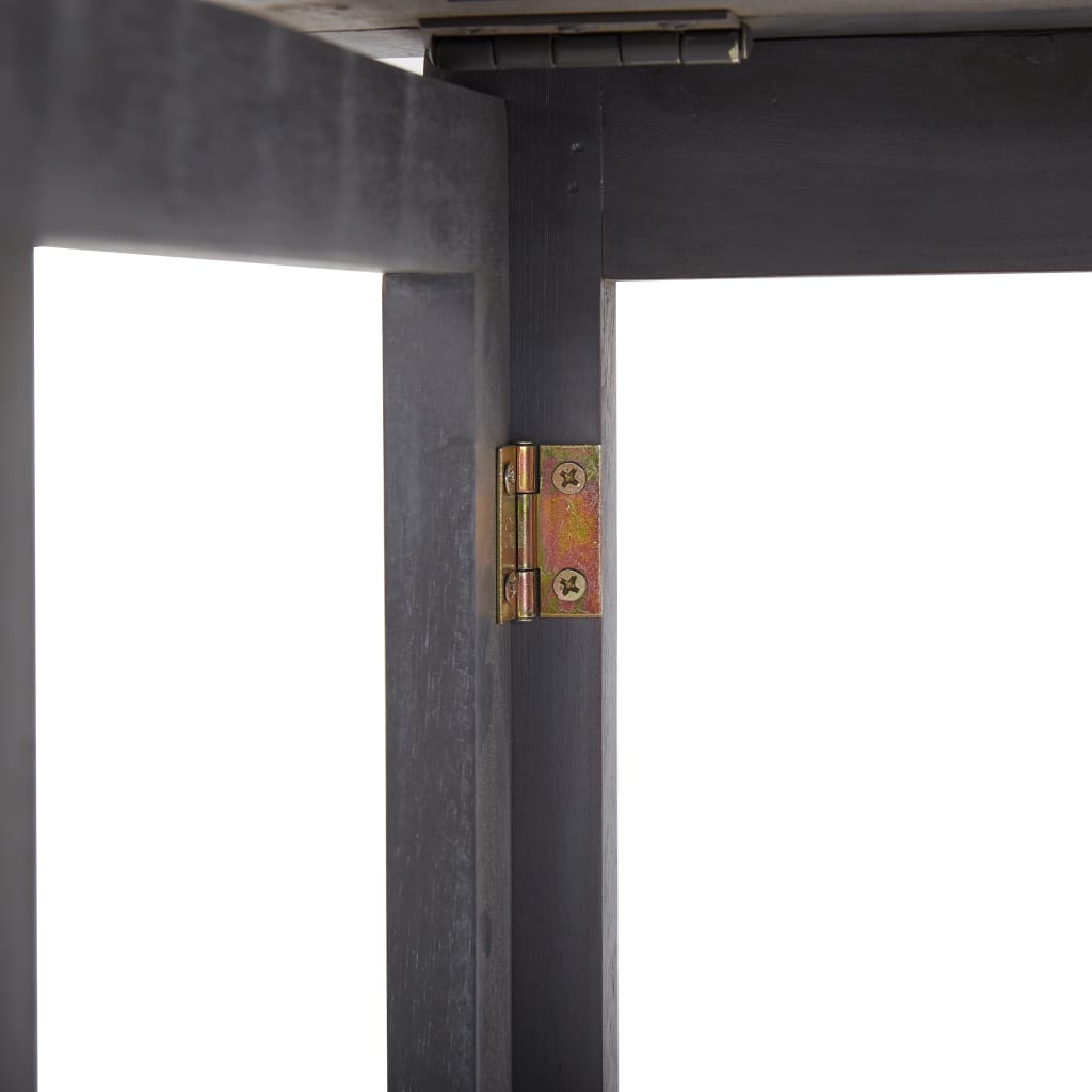 Tömör akácfa összecsukható erkélyasztal 90x50x74 cm