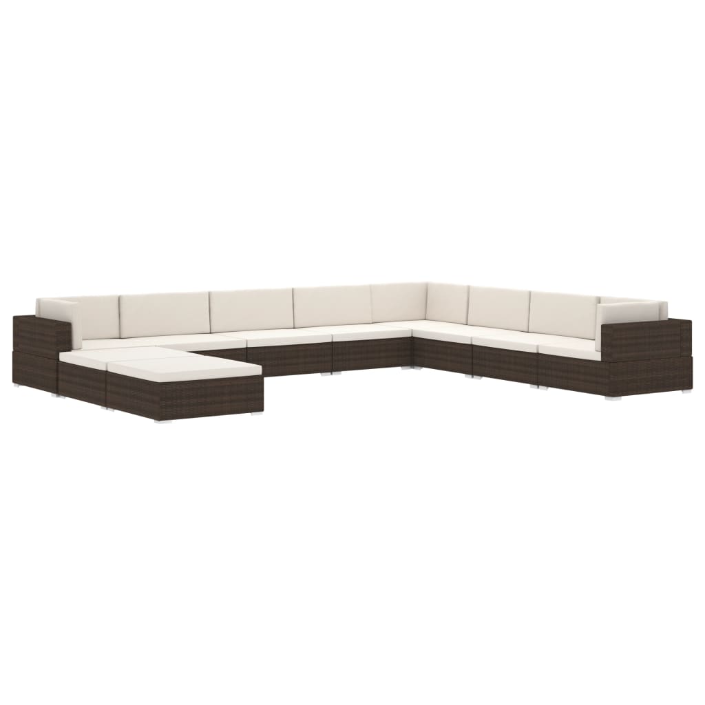 1 db fekete polyrattan moduláris sarokfotel párnákkal 1 db fekete polyrattan moduláris sarokfotel párnákkal