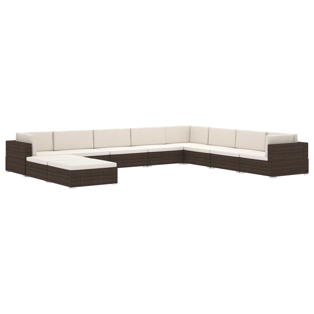1 db fekete polyrattan moduláris sarokfotel párnákkal 1 db fekete polyrattan moduláris sarokfotel párnákkal
