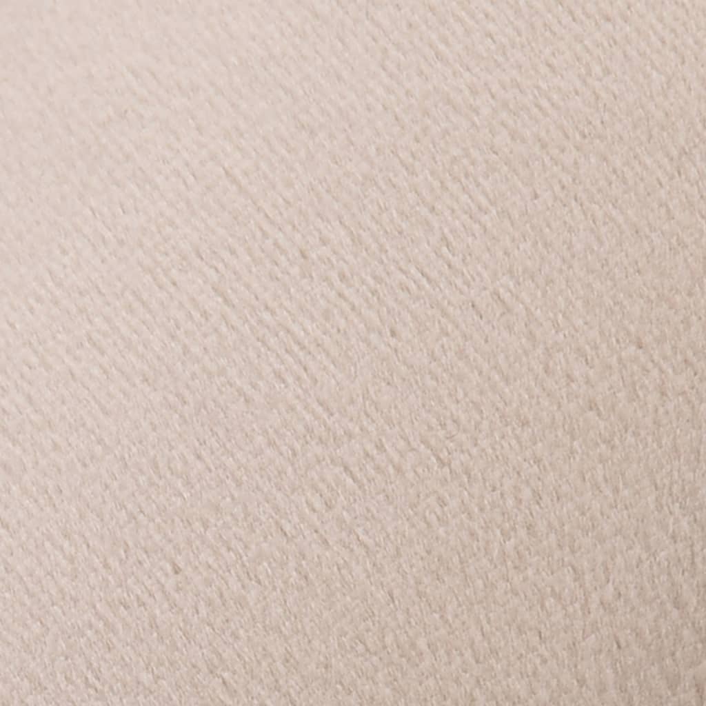 Barack- és aranyszínű bársony ülőke