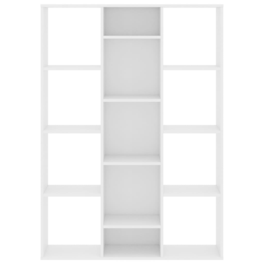 Fehér forgácslap térelválasztó/könyvszekrény 100 x 24 x 140 cm Fehér forgácslap térelválasztó/könyvszekrény 100 x 24 x 140 cm