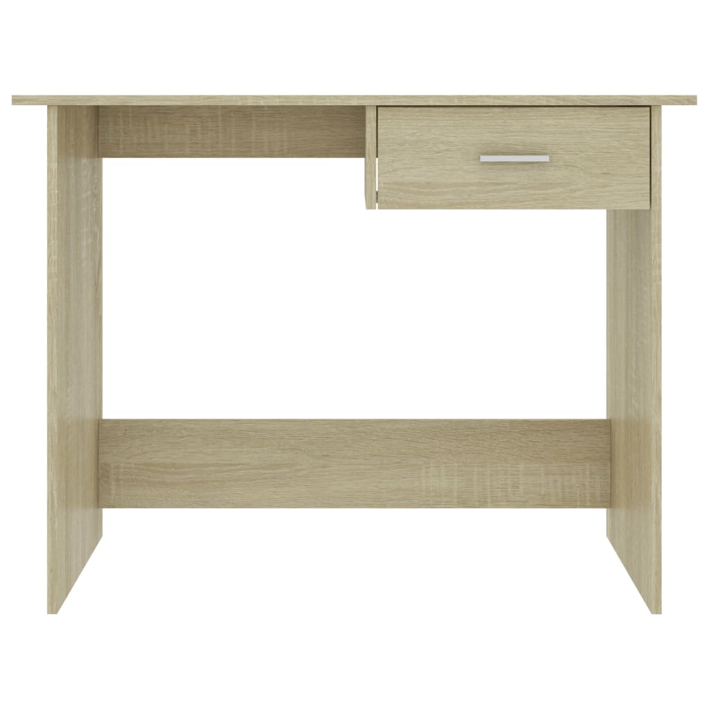 Sonomatölgy színű forgácslap íróasztal 100 x 50 x 76 cm Sonomatölgy színű forgácslap íróasztal 100 x 50 x 76 cm