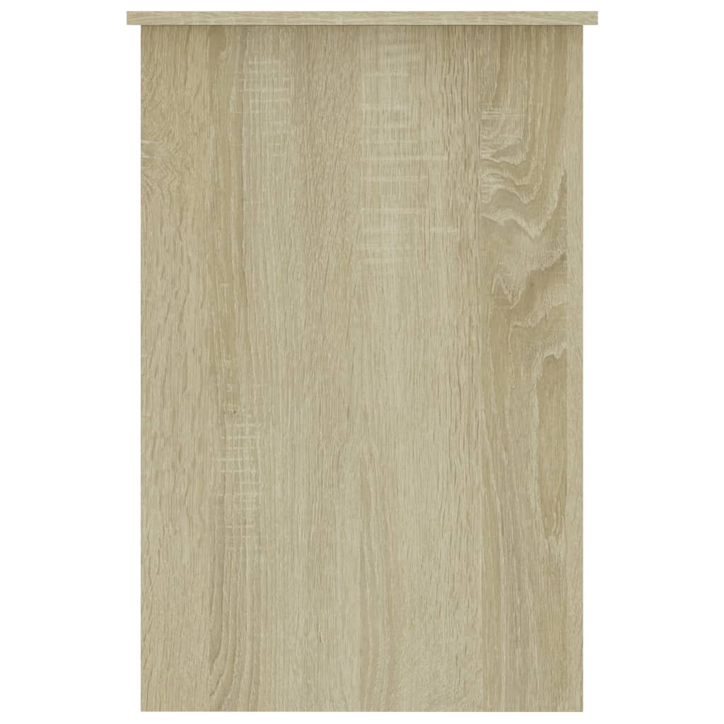 Sonomatölgy színű forgácslap íróasztal 100 x 50 x 76 cm Sonomatölgy színű forgácslap íróasztal 100 x 50 x 76 cm