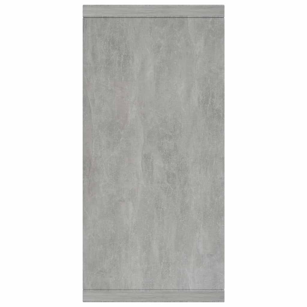 Betonszürke forgácslap tálalószekrény 88 x 30 x 65 cm