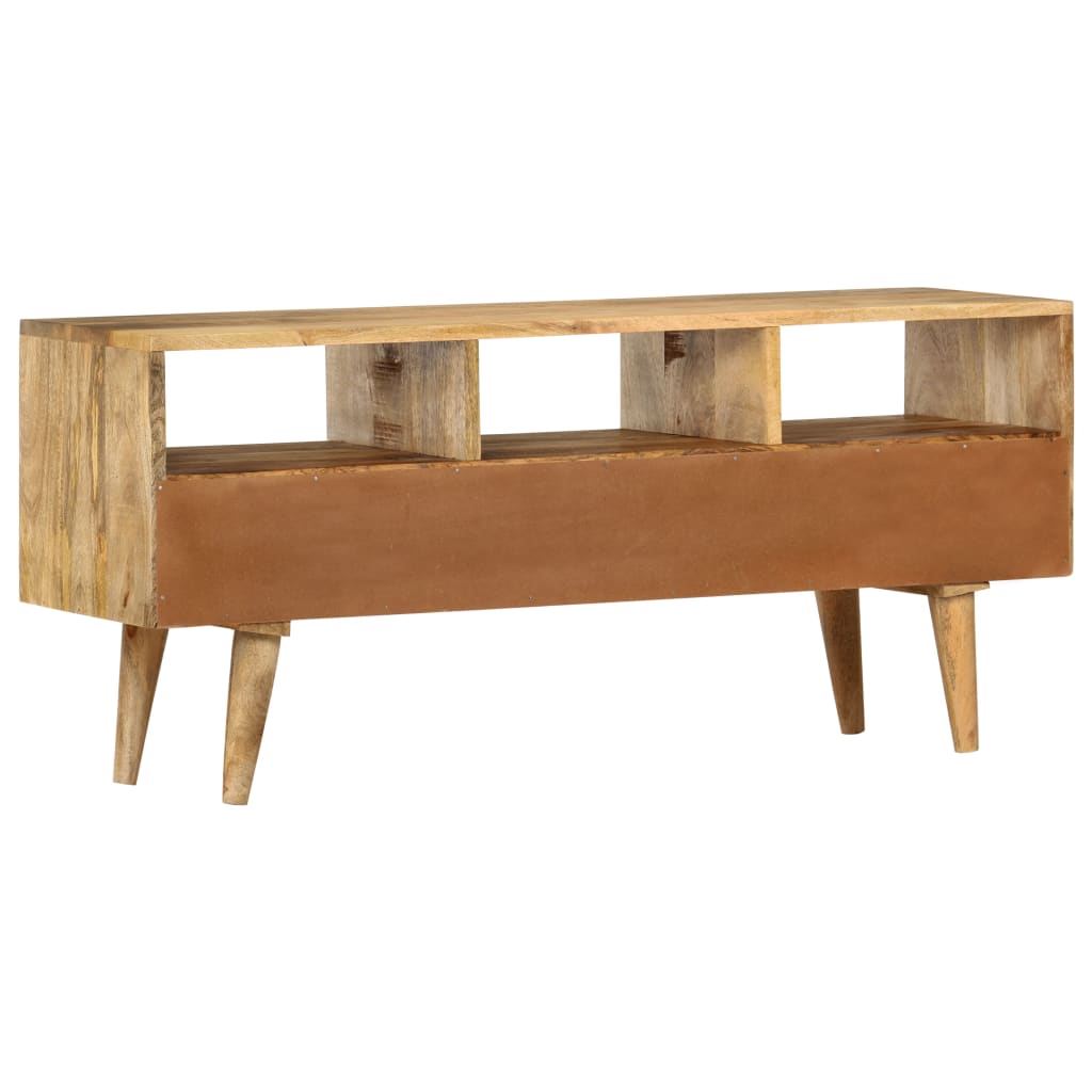 Tömör mangófa tv-szekrény 110 x 36 x 50 cm