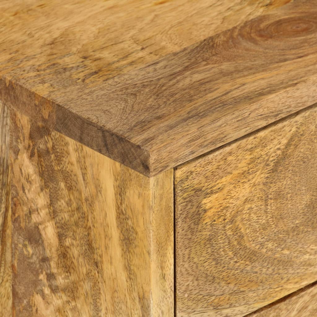 Tömör mangófa tv-szekrény 110 x 35 x 40 cm