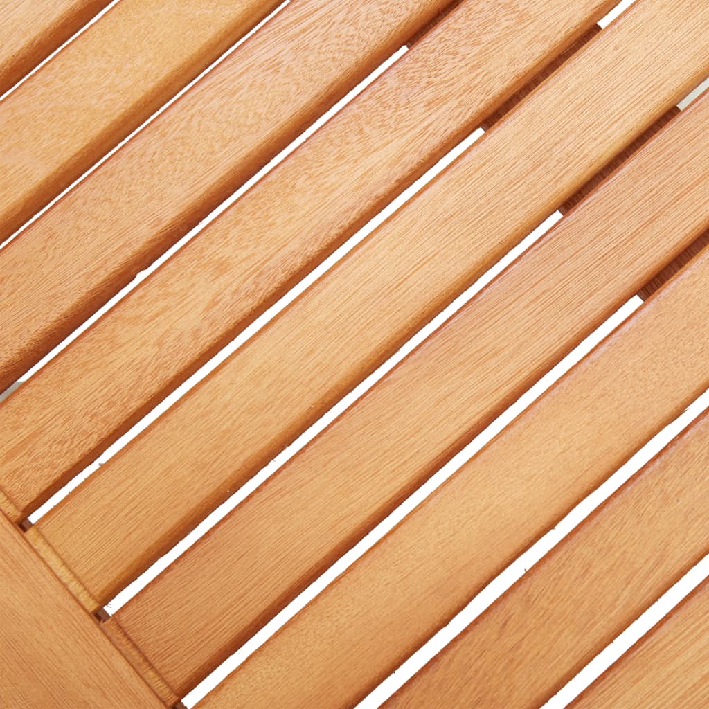Tömör eukaliptuszfa kerti pad 64 cm