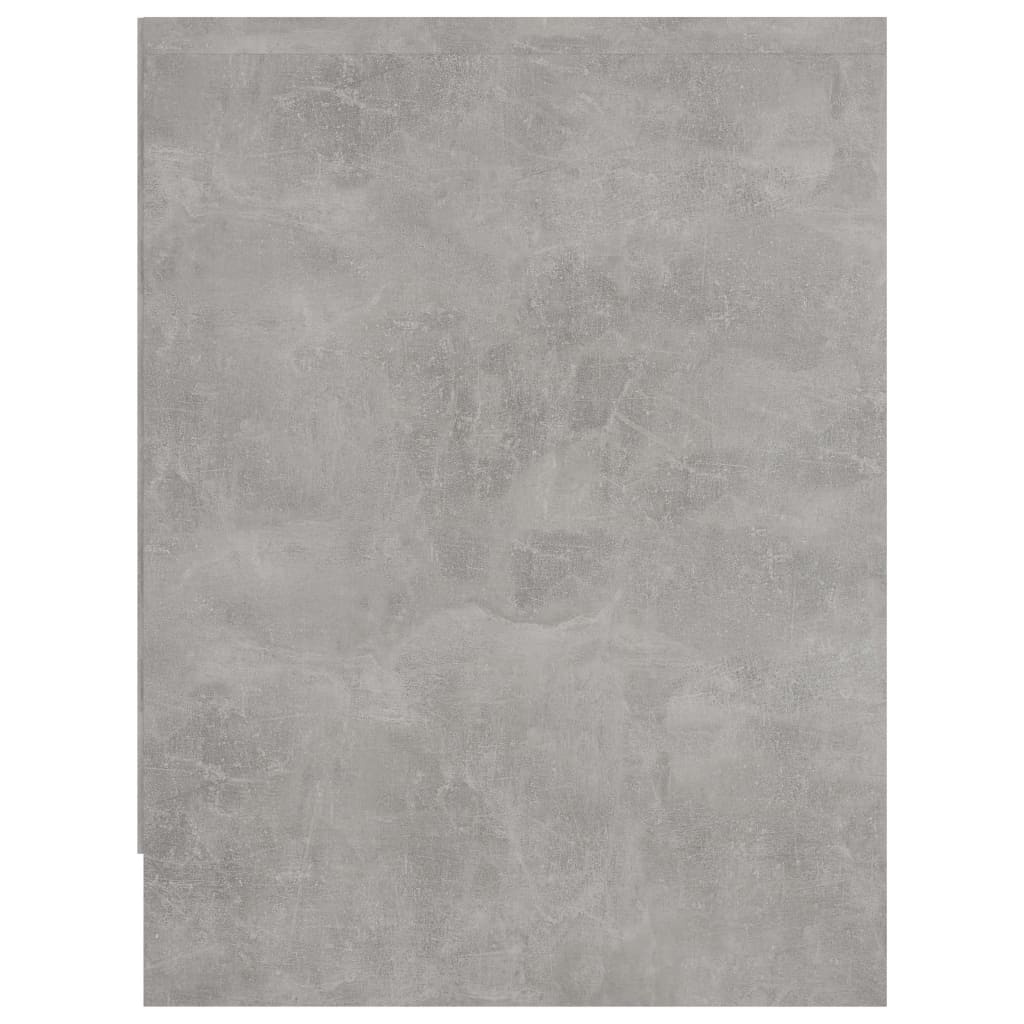 2 db betonszürke szerelt fa éjjeliszekrény 40 x 30 x 40 cm
