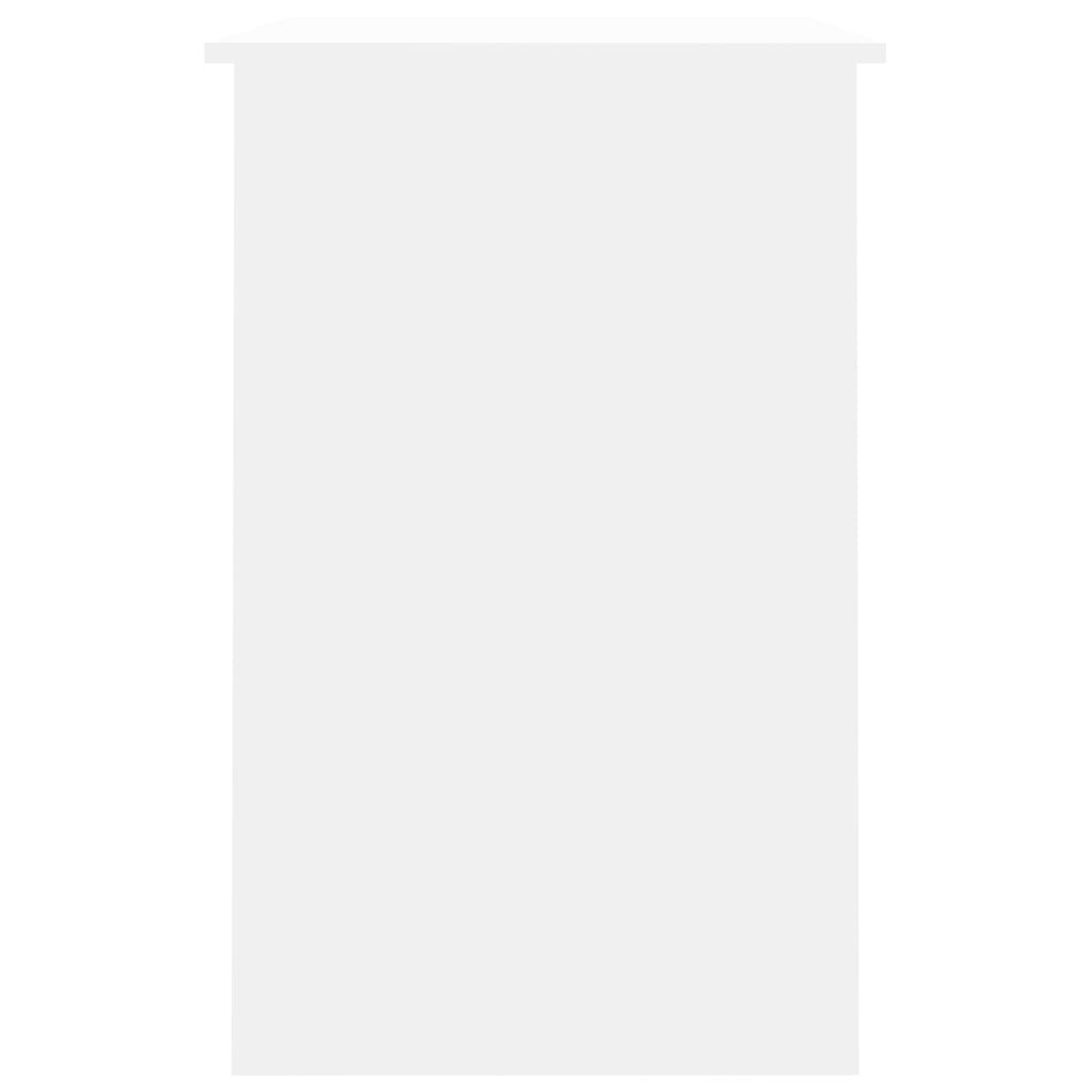 Fehér forgácslap íróasztal 100 x 50 x 76 cm