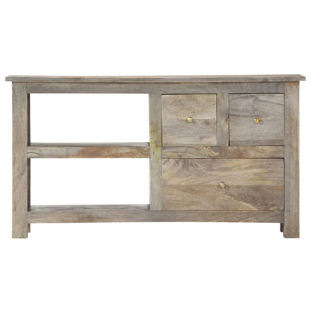 Tömör mangófa tv-szekrény 110 x 30 x 55 cm