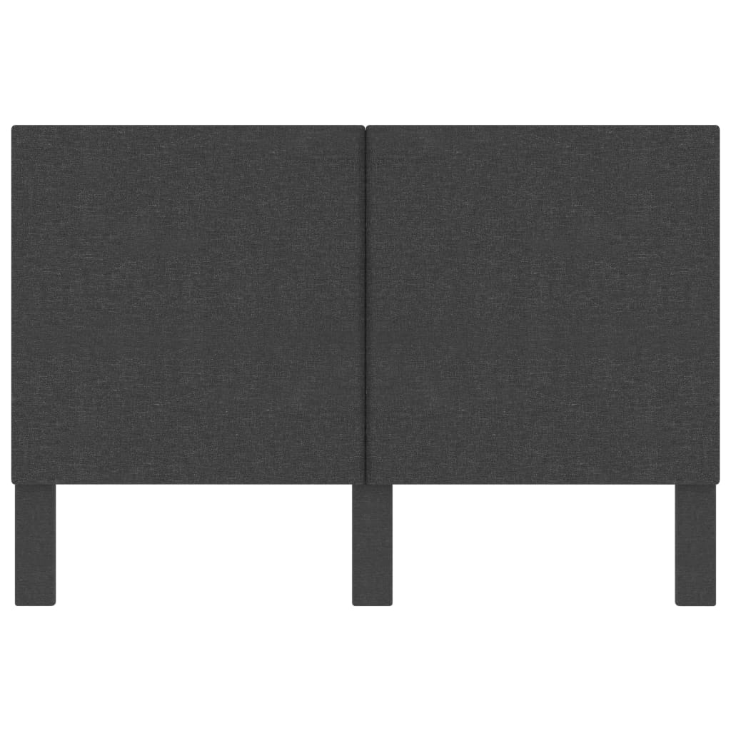 Sötétszürke szövet fejvég 160 x 200 cm