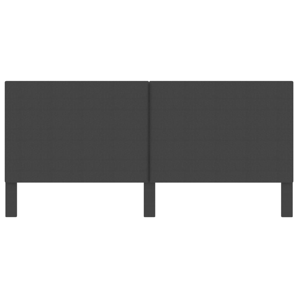 Sötétszürke szövet fejvég 200 x 200 cm