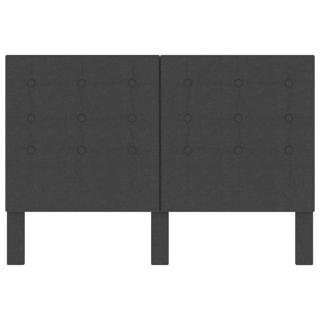 Sötétszürke szövet steppelt fejvég 140 x 200 cm Sötétszürke szövet steppelt fejvég 140 x 200 cm