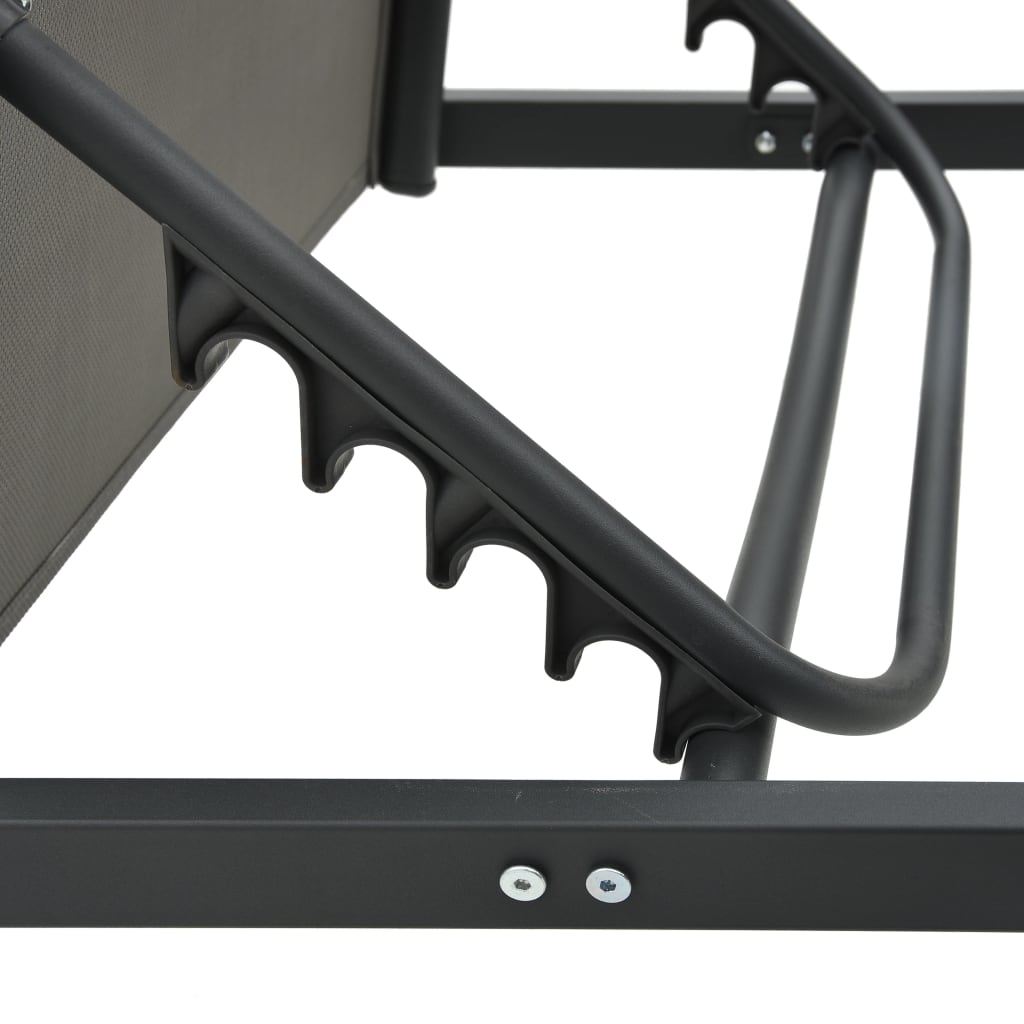 Alumínium és textilén napozóágy