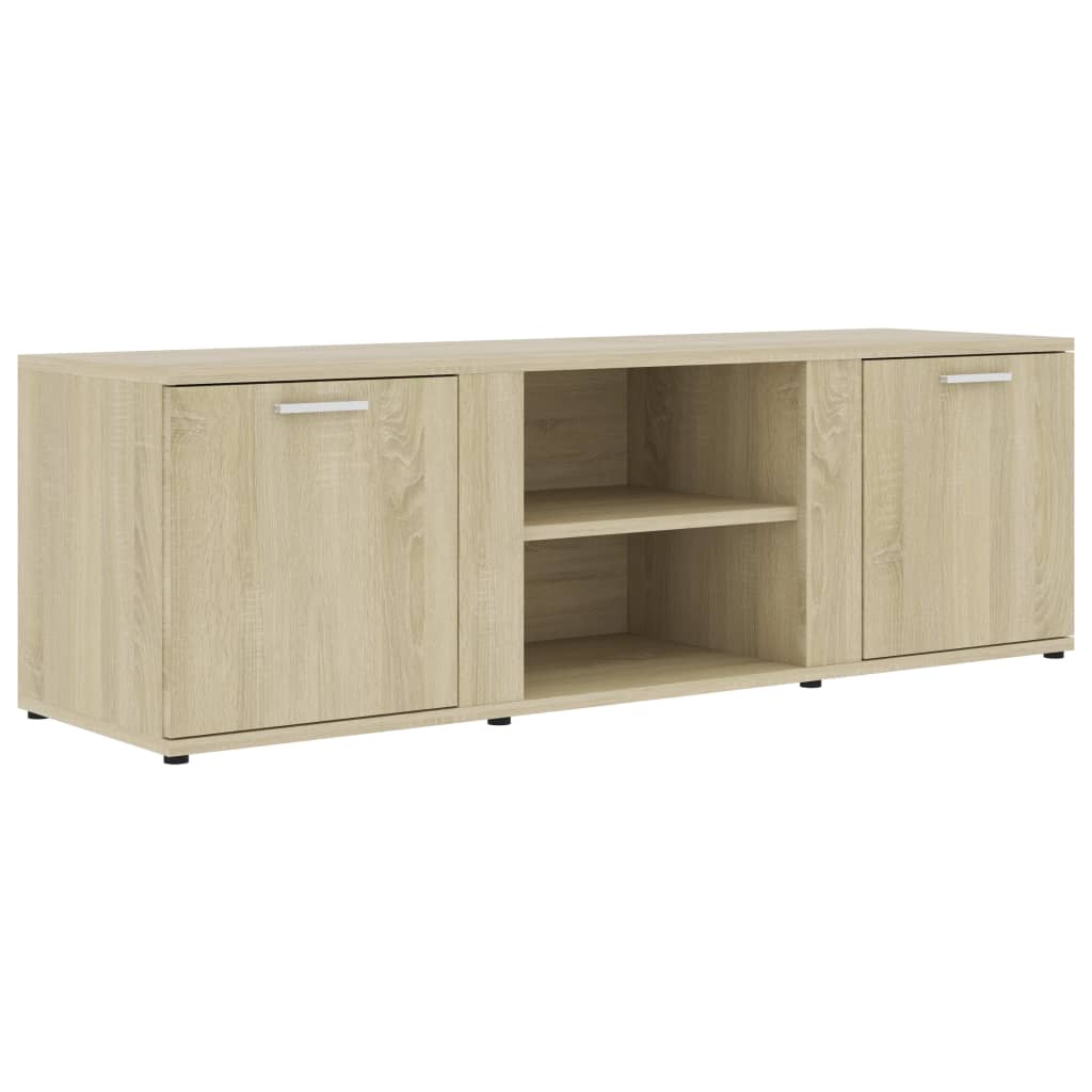 Sonoma tölgy színű forgácslap tv-szekrény 120 x 34 x 37 cm Sonoma tölgy színű forgácslap tv-szekrény 120 x 34 x 37 cm