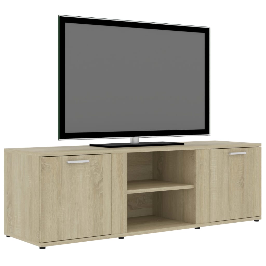 Sonoma tölgy színű forgácslap tv-szekrény 120 x 34 x 37 cm Sonoma tölgy színű forgácslap tv-szekrény 120 x 34 x 37 cm