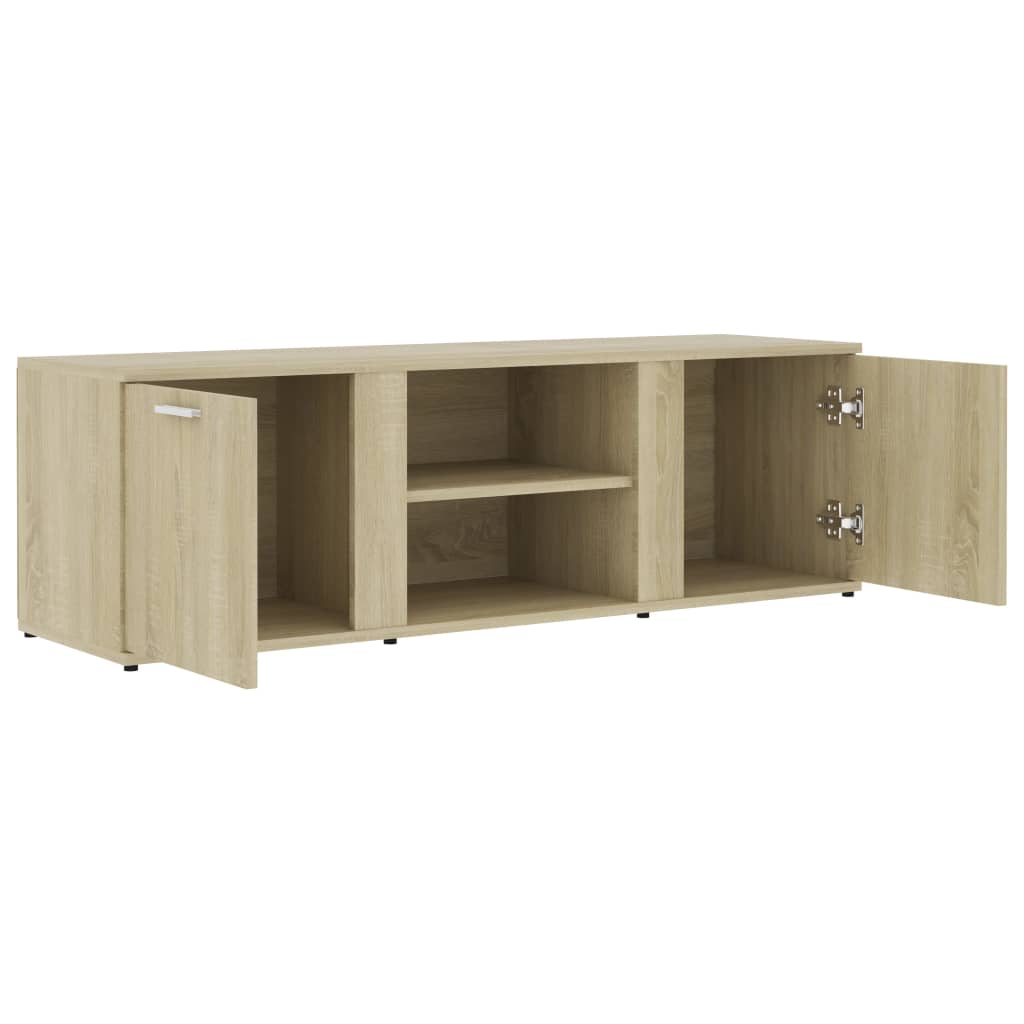 Sonoma tölgy színű forgácslap tv-szekrény 120 x 34 x 37 cm Sonoma tölgy színű forgácslap tv-szekrény 120 x 34 x 37 cm