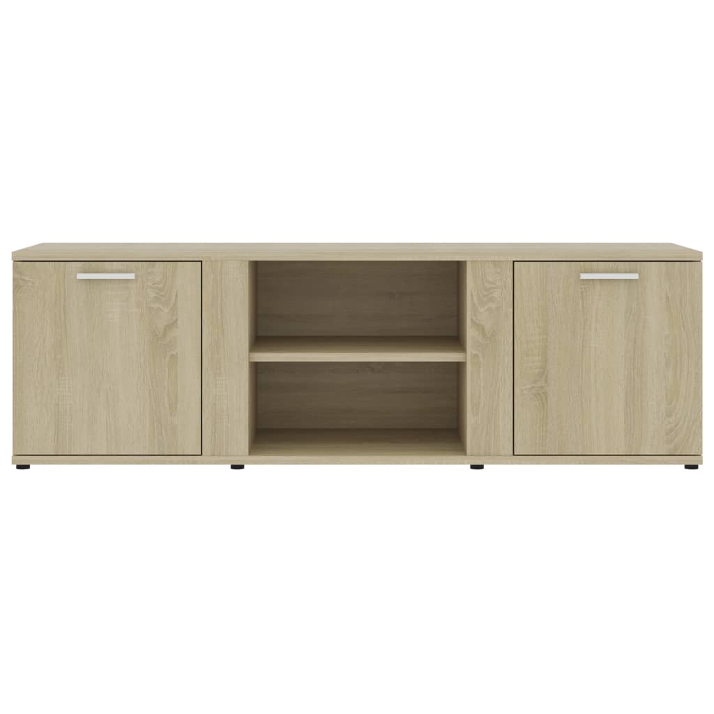 Sonoma tölgy színű forgácslap tv-szekrény 120 x 34 x 37 cm Sonoma tölgy színű forgácslap tv-szekrény 120 x 34 x 37 cm