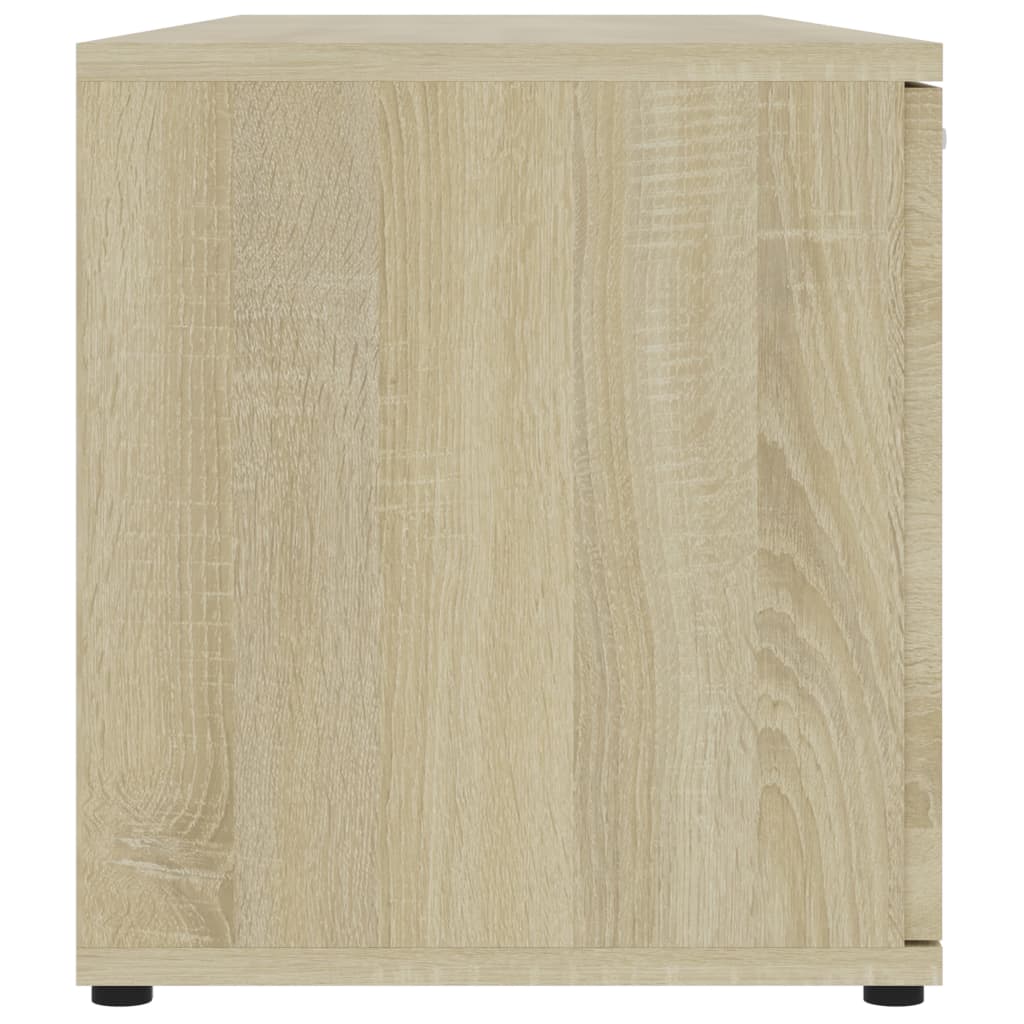 Sonoma tölgy színű forgácslap tv-szekrény 120 x 34 x 37 cm Sonoma tölgy színű forgácslap tv-szekrény 120 x 34 x 37 cm