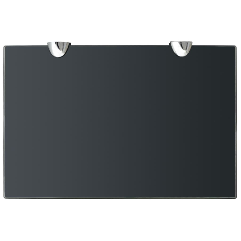 2 db lebegő üvegpolc 30 x 20 cm 8 mm