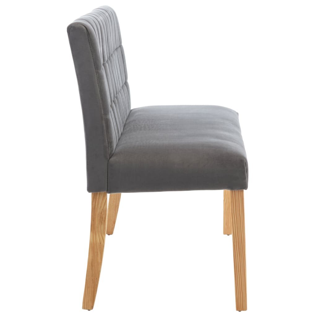 Szürke szövet pad 140 cm
