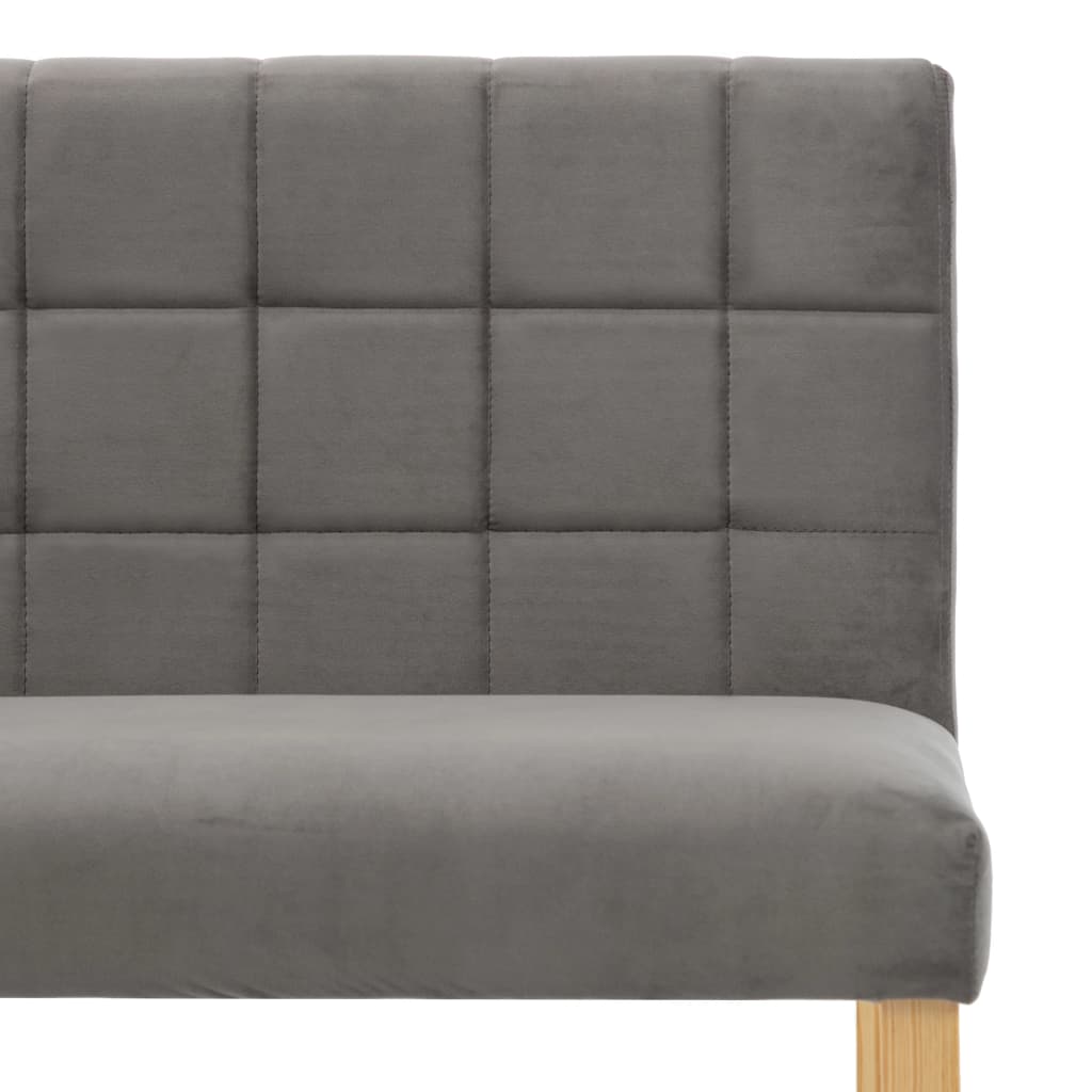 Szürke szövet pad 140 cm