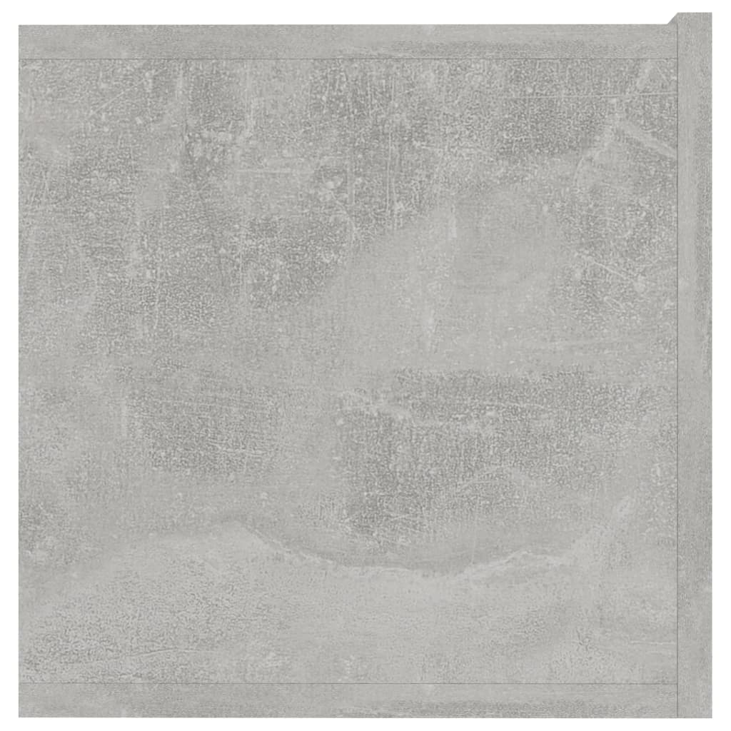 Betonszürke forgácslap tv-szekrény 80 x 30 x 30 cm