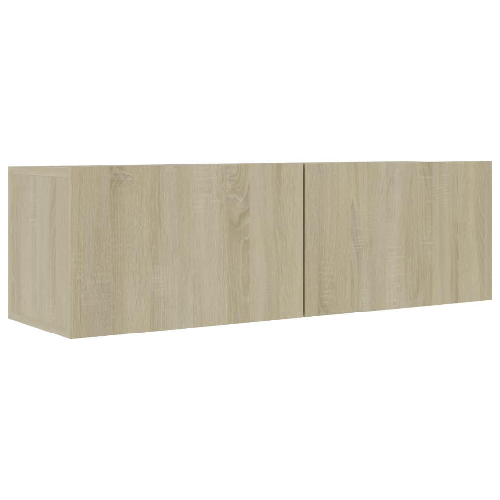 Sonomatölgy színű forgácslap tv-szekrény 100 x 30 x 30 cm Sonomatölgy színű forgácslap tv-szekrény 100 x 30 x 30 cm