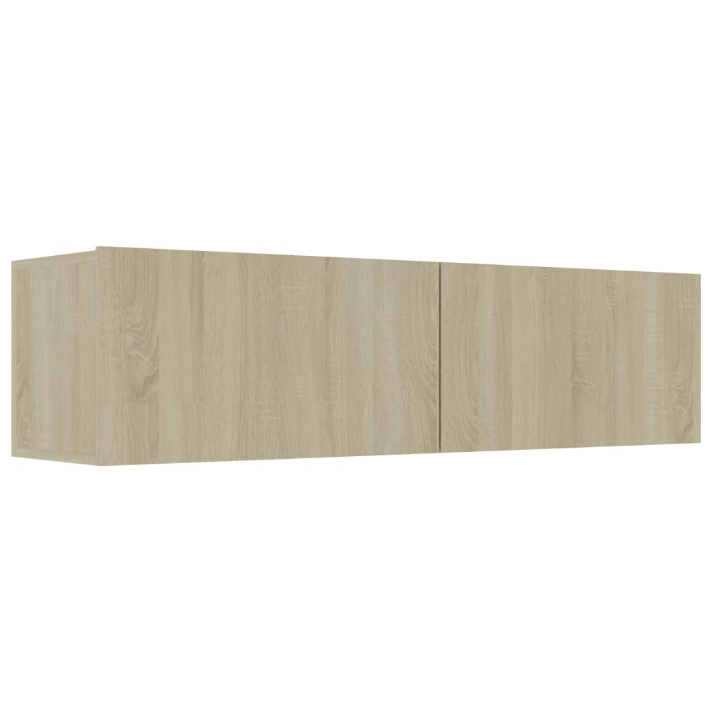 Sonomatölgy színű forgácslap tv-szekrény 120 x 30 x 30 cm Sonomatölgy színű forgácslap tv-szekrény 120 x 30 x 30 cm
