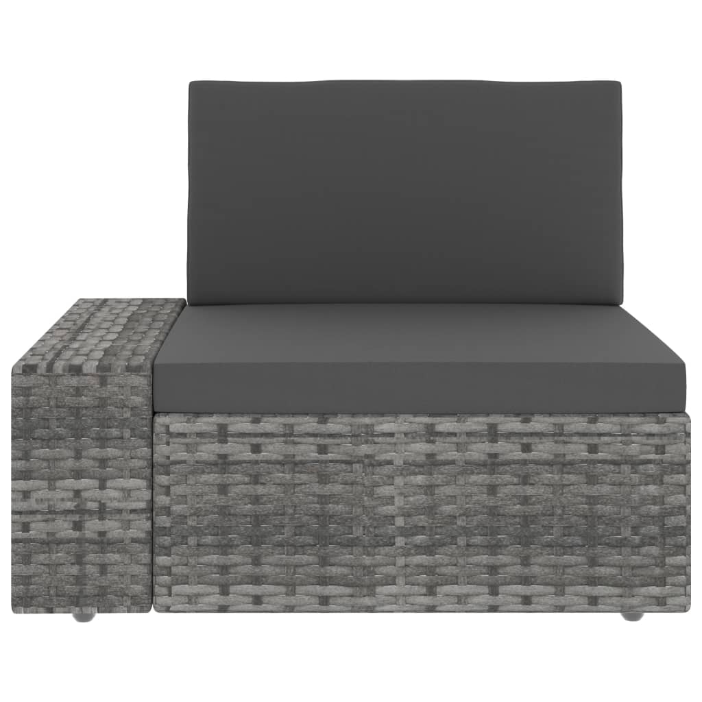 4 részes szürke polyrattan kerti ülőgarnitúra 4 részes szürke polyrattan kerti ülőgarnitúra