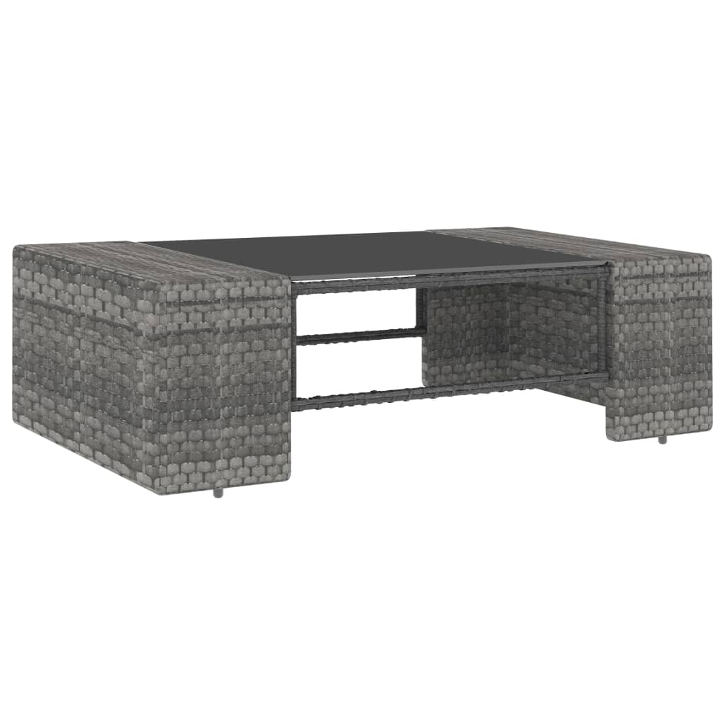 5 részes szürke polyrattan kerti ülőgarnitúra 5 részes szürke polyrattan kerti ülőgarnitúra