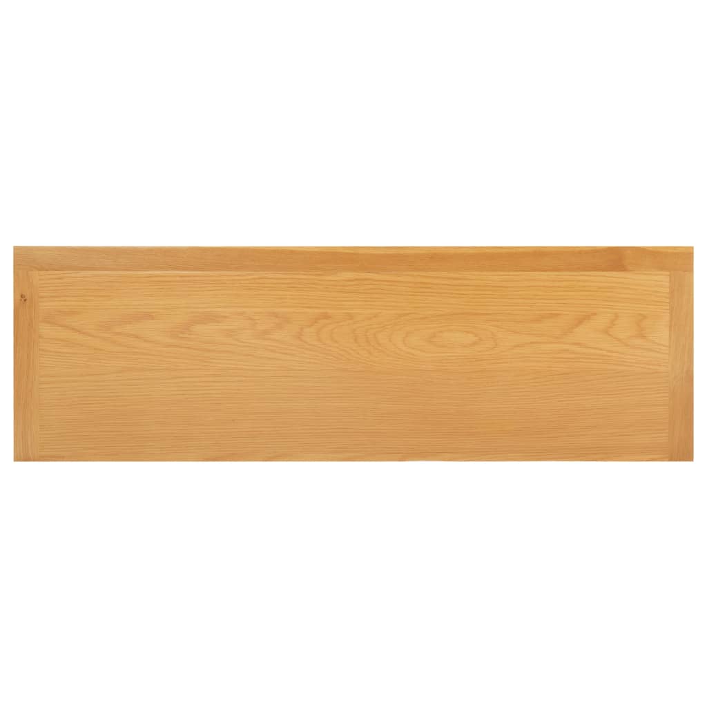 Tömör tölgyfa fiókos szekrény 105 x 33,5 x 73 cm Tömör tölgyfa fiókos szekrény 105 x 33,5 x 73 cm