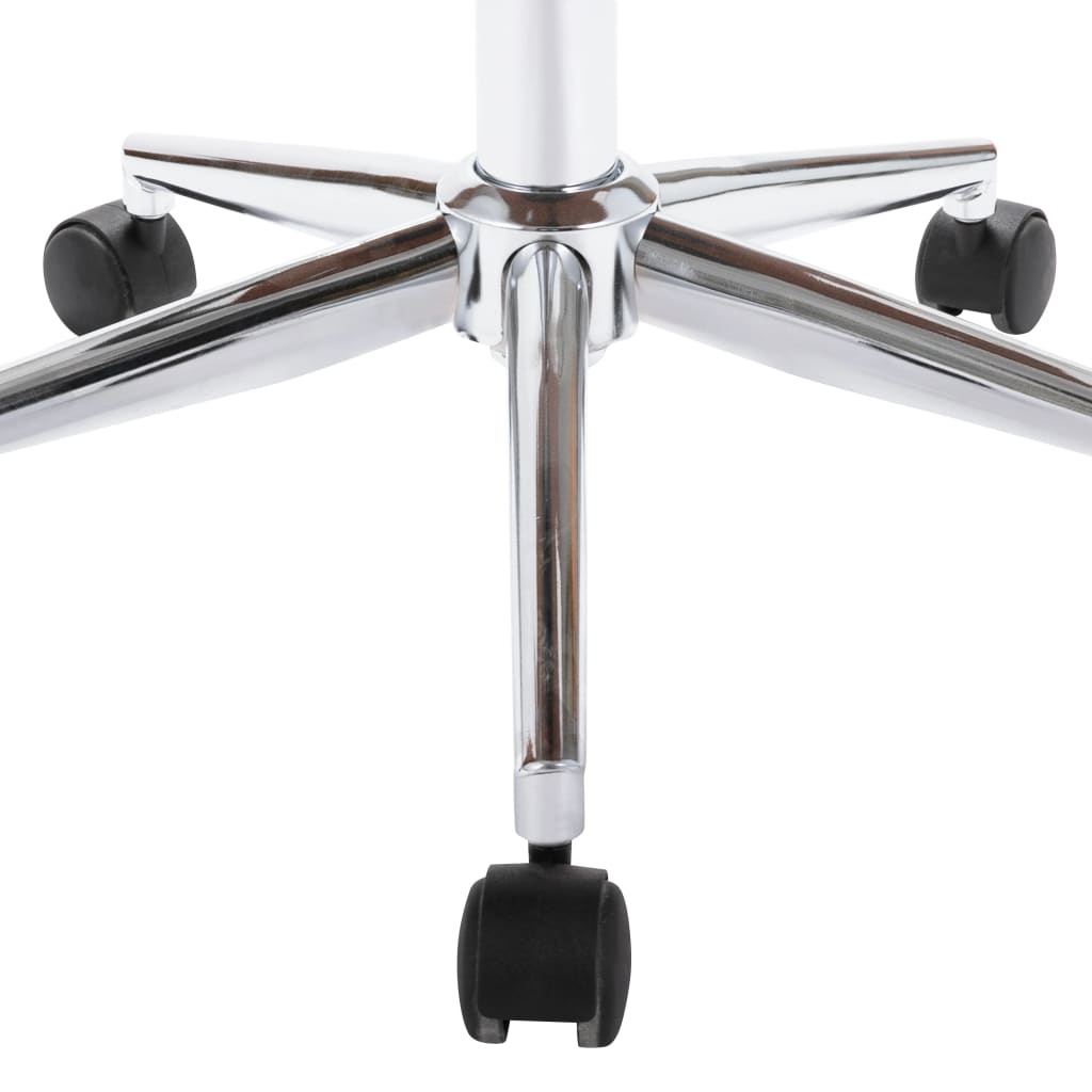 Szürke hajlított fa és szövet forgó irodaszék