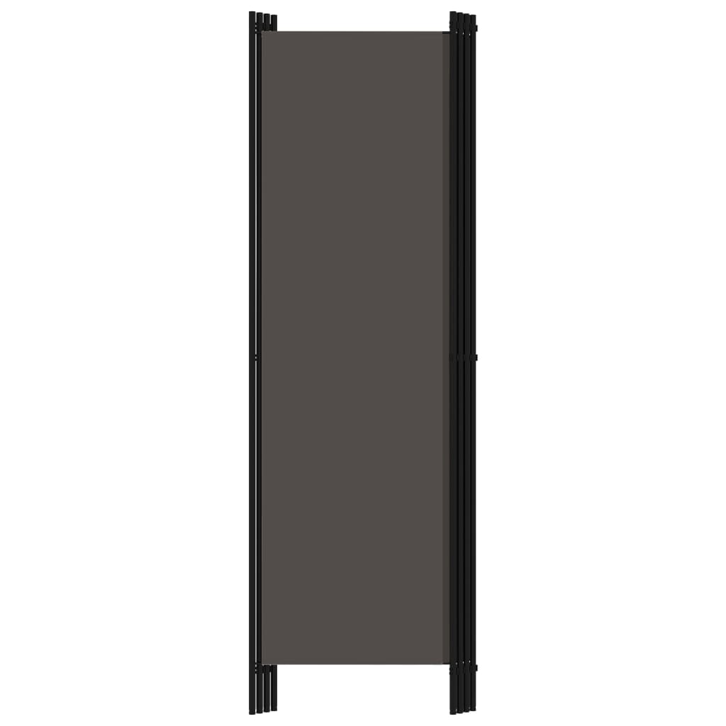 Antracitszürke 4 paneles paraván 200 x 180 cm Antracitszürke 4 paneles paraván 200 x 180 cm