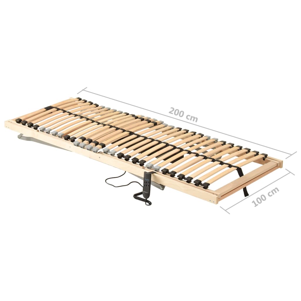 7 zónás, 28 léces elektromos ágyrács 100 x 200 cm