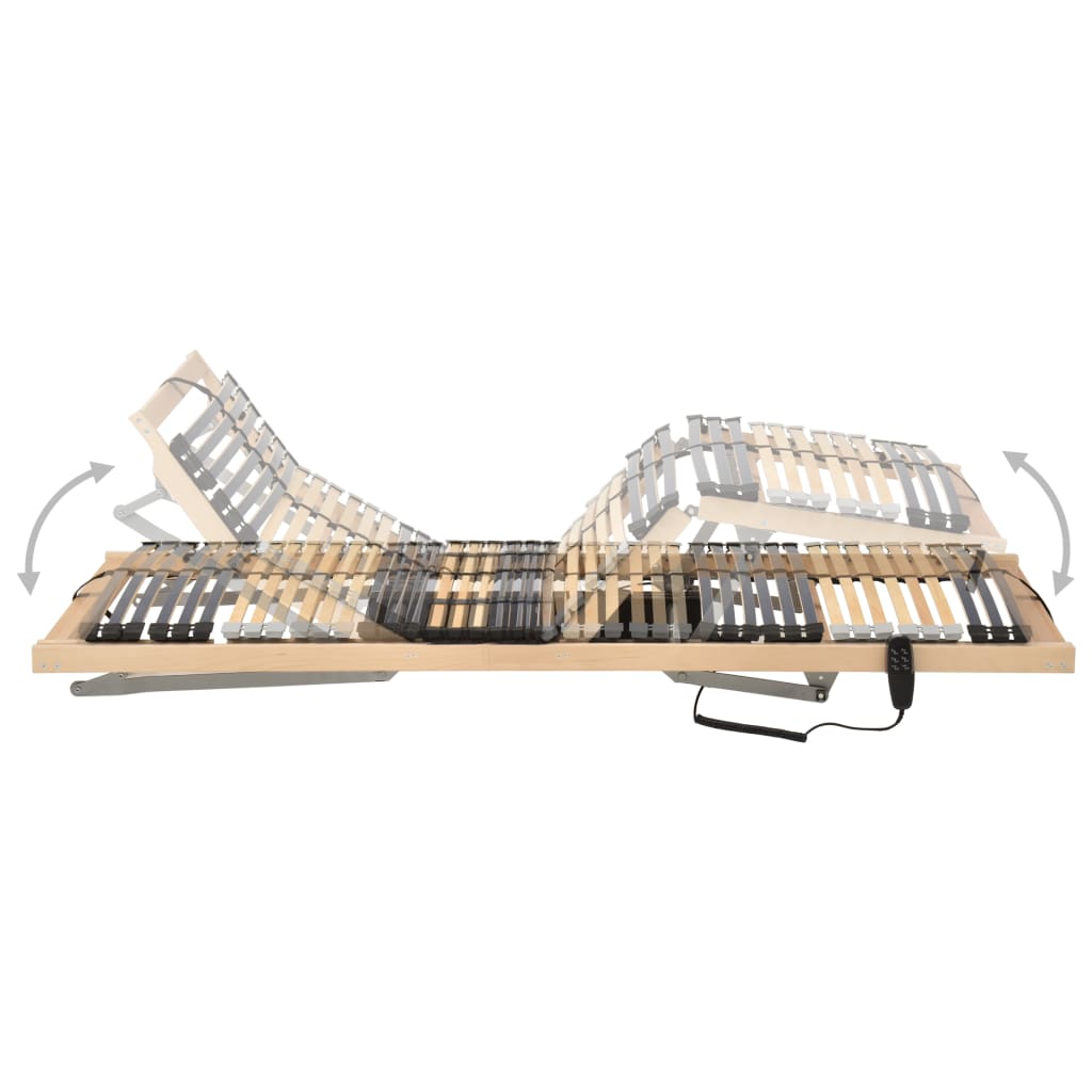 7 zónás, 42 léces elektromos ágyrács 70 x 200 cm