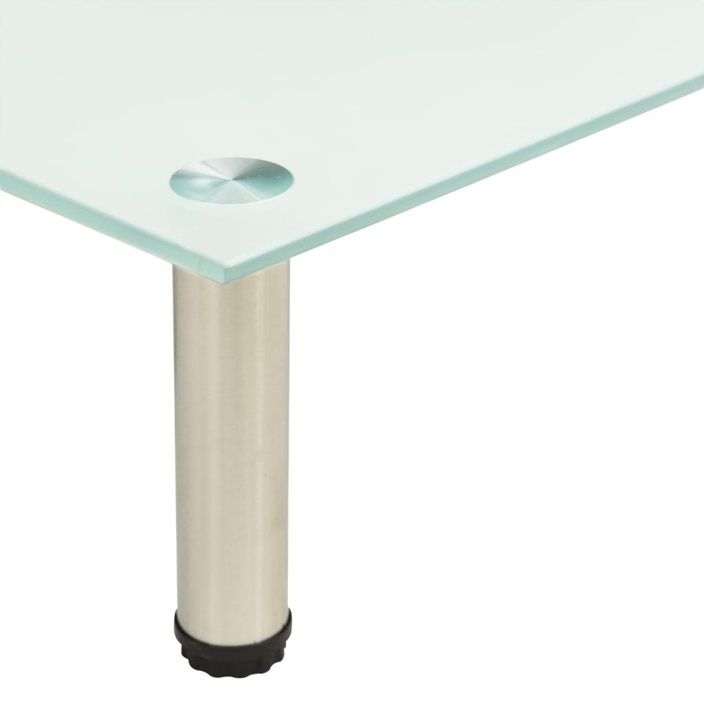 Fekete edzett tejüveg tv-állvány 40 x 35 x 17 cm Fekete edzett tejüveg tv-állvány 40 x 35 x 17 cm